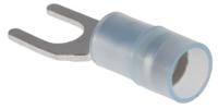 270-7654 RS PRO Insulated Crimp Spade Connector, 1.5mm² to 2.5mm², 16AWG to 14AWG, 4.3mm Stud Size Nylon, Blue