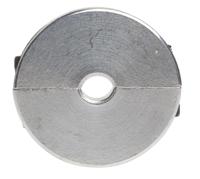 ensp30-6mm-a Ruland Shaft Collar, Two Piece, Clamp Screw, Bore 6mm, OD 30mm, W 8mm, Aluminium