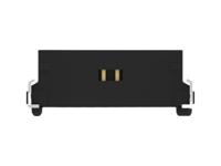 284699-e ERNI ERNI MiniBridge Series Vertical Board PCB Header, 8 Contact(s), 1.27 mm Pitch, 1 Row, Shrouded