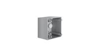 911512507 Berker INTEGRO Grey Back Box, Wall Mount, 1 Gangs, 59.5 x 59.5mm