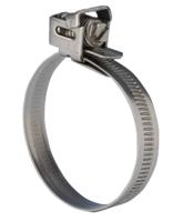 cas075ss Jubilee Stainless Steel Slotted Hex Quick Release Strap, 11mm Band Width, 45 → 75mm ID