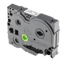 tze-111 Brother Black on Clear Label Printer Tape, 8 m Length, 6 mm Width