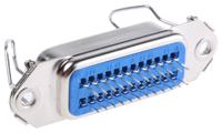 239-1112 RS PRO 24 Pin Straight Through Hole SCSI Connector 2.16mm Pitch, Solder