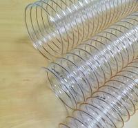 a120504l004010 Prosiflex Translucent Polyurethane Reinforced Flexible Ducting, 10m, 40mm ID