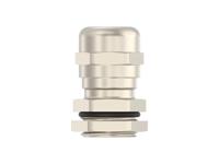 1sng625005r0000 Entrelec 1SNG Series Brass Brass, CR, NBR, PA 6 Cable Gland, M16 Thread, 4mm min., 8mm max., IP66, IP68