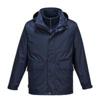 s507narl Portwest S507 Navy, Breathable, Waterproof Jacket, L