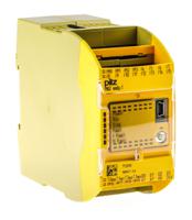 772010 Pilz PNOZ mm0p-T Safety Controller, 20 Safety Inputs, 4 Safety Outputs, 24 V dc