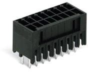 713-1408 Wago 713 Series Series Straight PCB Header, 16 Contact(s), 5mm Pitch, 2 Row(s)
