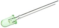 l-57ggd Kingbright2.5 V Green LED 5mm Through Hole, L-57GGD