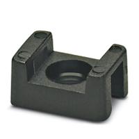 3240703 Phoenix Contact Black Cable Tie Mount 9.5 mm x 15mm, 5mm Max. Cable Tie Width
