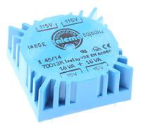 70013k Nuvotem Talema 115 V ac, 230 V ac, 2 x 15V ac Toroidal Transformer, 3.2VA 2 Output