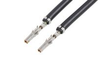 215343-1115 Molex Male Mini-Fit Jr. to Unterminated Crimped Wire, 450mm, 0.75mm², Black