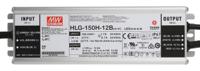 hlg-150h-12b MEAN WELL LED Driver, 12V Output, 150W Output, 12.5A Output, Constant Voltage Dimmable