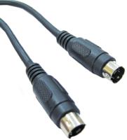 742-4295 RS PRO Male 4 Pin mini-DIN to Male 4 Pin mini-DIN Black DIN Cable 20m