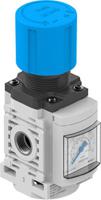 ms4-lr-14-d6-ag-bar-b Festo G 1/4 Pneumatic Regulator - 0.1MPa to 1MPa, 10bar max. input, 8099358