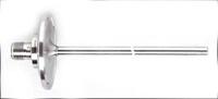 tm4831 ifm electronic PT100 RTD Sensor, 6mm Dia, 100mm Long, 4 Wire, 1 1/2 in Tri-Clamp (ISO 2852), +150°C Max