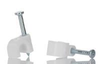 233-512 RS PRO White PE Rounded cable tie, 5mm Max. Bundle