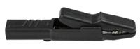 932146100 Hirschmann Test & Measurement Crocodile Clip 4 mm Connection, Brass Contact, 25A, Black