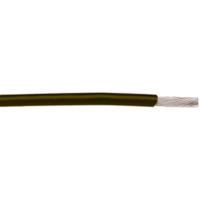 5875-br005 Alpha Wire Hook-up Wire TEFLON Series Brown 0.33 mm² Hook Up Wire, 22 AWG, 19/0.16 mm, 30m, PTFE Insulation, 5875 BR005
