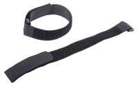 299-0854 Thomas & Betts Cable Ties, Hook and Loop, 304.8mm x 19.1 mm, Black Nylon, Pk-10