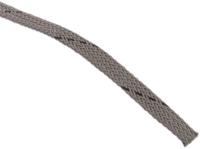 vog-06-boxed-hegpv06-10m HellermannTyton Expandable Braided PET Grey Cable Sleeve, 5mm Diameter, 10m Length