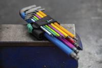 05073593001 Wera 9 piece L Shape Metric Hex Key Set, 1 x 1.5x90mm
