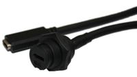 231-7891 RS PRO Straight, Panel Mount, Socket- Single Port Type C 3.1 IP67 USB C Connector