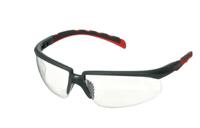 s2020af-blu-eu 3M Solus 2000, Scratch Resistant Anti-Mist Safety Goggles with Clear Lenses