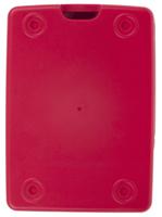 rpi4-case-redwhite Raspberry Pi Plastic  Case for use with Raspberry Pi 4B in Red, White