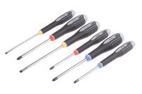 be-9884 Bahco Phillips; Pozidriv; Slotted Screwdriver Set, 6-Piece