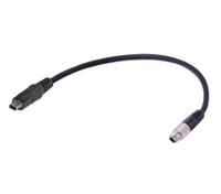 33280208004020 HARTINGHARTING T1 Industrial, 300mm, Black M8 to Male SPE Male, Unshielded Unshielded, Terminated XLPE Sheath