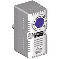 nsyccotho Schneider Electric ClimaSys CC NO Enclosure Thermostat, 250 V, 0 → +60 °C