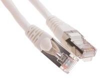 738-8473 RS PRO, 10m Cat5e, White RJ45 to Male RJ45 Male, F/UTP Shielded, Terminated PVC Sheath