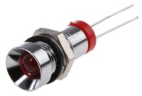 212-070 RS PRO Red Panel Mount Indicator, 2V dc, 8mm Mounting Hole Size, IP67