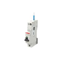 2csr255051r1204-dse201-c20-ac30-n-blue ABB RCBO, 20A Current Rating, 1P+N Poles, 30mA Trip Sensitivity, Type C, System Pro M Compact Range