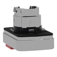 zb4bl7341 Schneider Electric Harmony XB4 Series Green, Red Momentary Push Button Head, 22mm Cutout, IP67, IP69K
