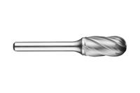 p83596x60 Dormer Ball Nosed Cylinder Burr, 9.6mm Capacity, Carbide Blade