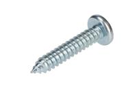 287-4103 RS PRO Bright Zinc Plated Steel Pan Head Self Tapping Screw, N°14 x 1.1/4in Long 32mm Long