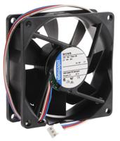 8412-n2g-185 ebm-papst 8400 N Series Axial Fan, 12 V dc, DC Operation, 69m³/h, 2W, 80 x 80 x 25mm