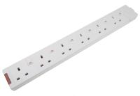 696-3629 RS PRO 6 Socket Type G - British Trailing Socket, 240 V