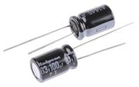 63px100mefc8x115 Rubycon 100μF Aluminium Electrolytic Capacitor 63V dc, Radial, Through Hole - 63PX100MEFC8X11.5