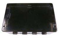 cep261690pai CE-TEK CEP Series Black Polyester Junction Box, IP66, 26 Terminals, ATEX, 160 x 90 x 260mm