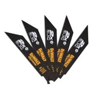 dt2407l-qz DeWALT, 14, 18 Teeth Per Inch Metal Reciprocating Saw Blade, Pack of 5