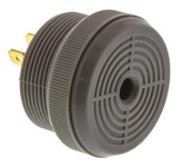 535-8405 RS PRO 76dB Panel Mount Slow Pulse Internal Piezo Buzzer, 37.8 (Dia.) x 23.5mm, 6V dc Min, 28V dc Max