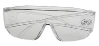 pito2in Delta Plus PITO UV Safety Glasses, Clear PC Lens, Vented