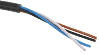 evc005 ifm electronic Female 4 way M12 to Unterminated Sensor Actuator Cable, 5m