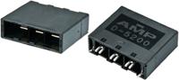 2-353082-2 TE Connectivity Dynamic 5000 Series Straight Through Hole PCB Header, 3 Contact(s), 10.16 mm Pitch, 1 Row, Shrouded