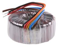 173-0210 RS PRO 230V ac, 2 x 15V ac Toroidal Transformer, 120VA 2 Output