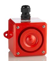 204296 Clifford & Snell YA30 Series Wall Mount Electronic Sounder, 230 V ac, 100dB at 1 m, IP66, AC, 32-Tone