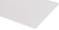 809-9691 RS PRO Satin/Gloss White Plastic Sheet, 1200mm x 1200mm x 2.5mm